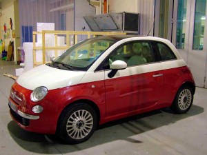 Car wrapping - Fiat 500